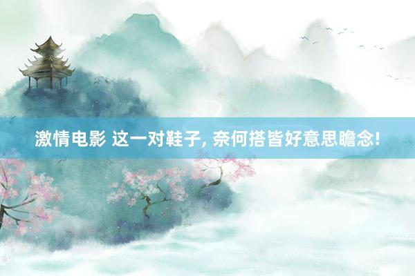 激情电影 这一对鞋子， 奈何搭皆好意思瞻念!